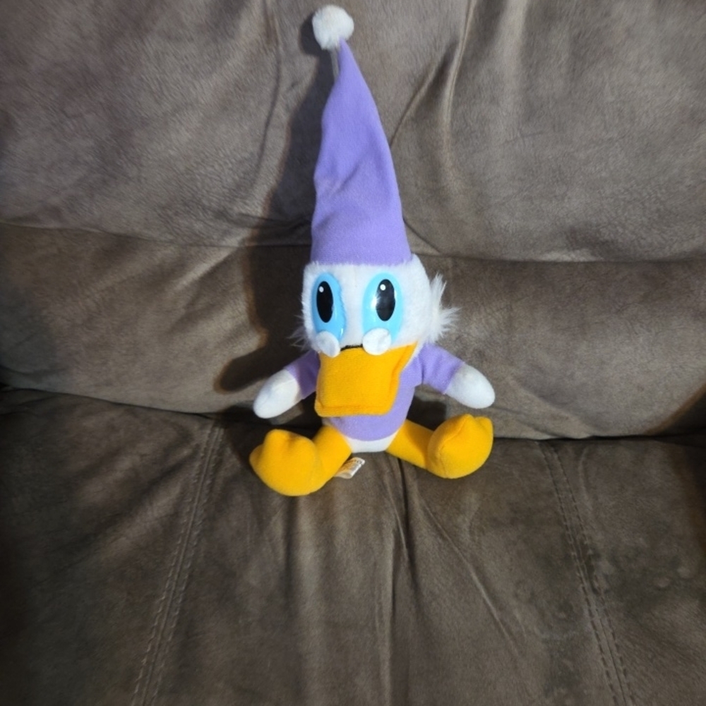 Disney Plush Donald Duck in Purple and Yellow